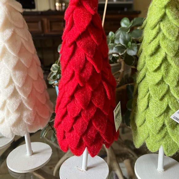 World Market Felt Christmas Trees - Picture 2 of 3